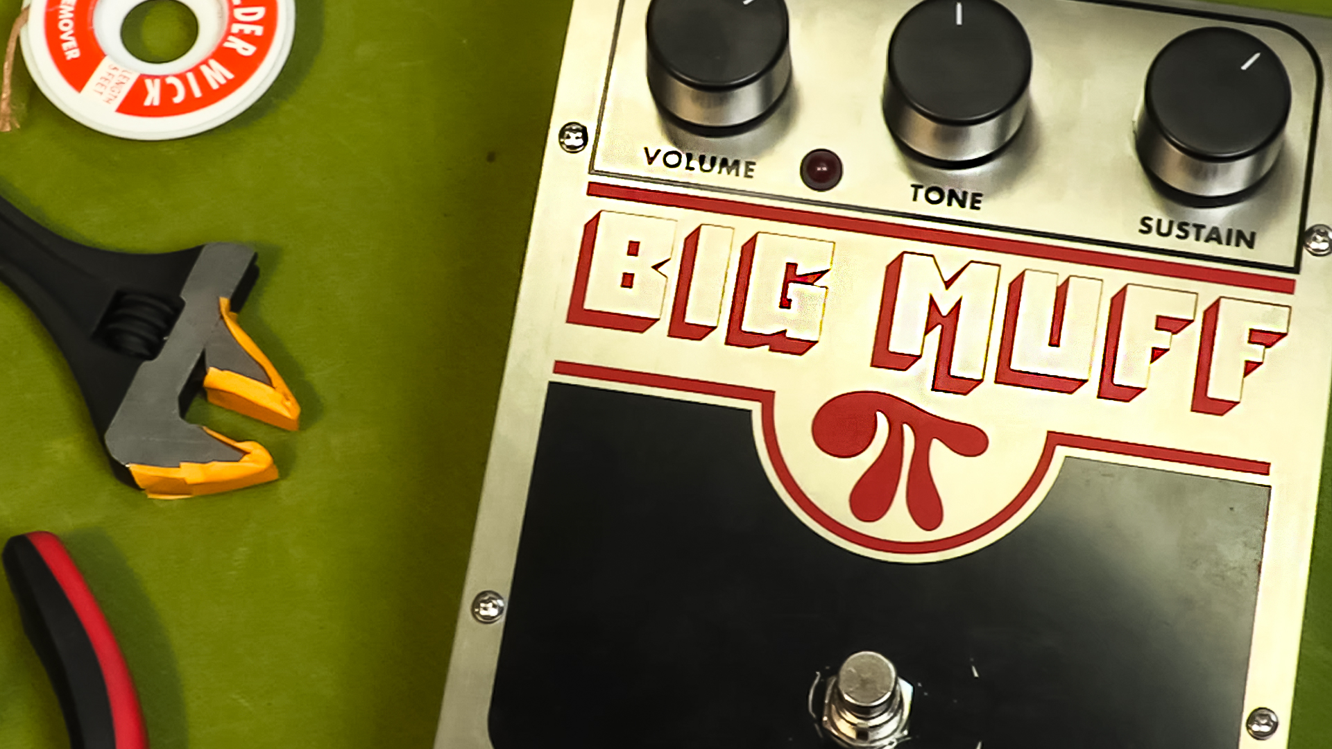Big Muff Pi tone bypass - quick mod gets the midrange back