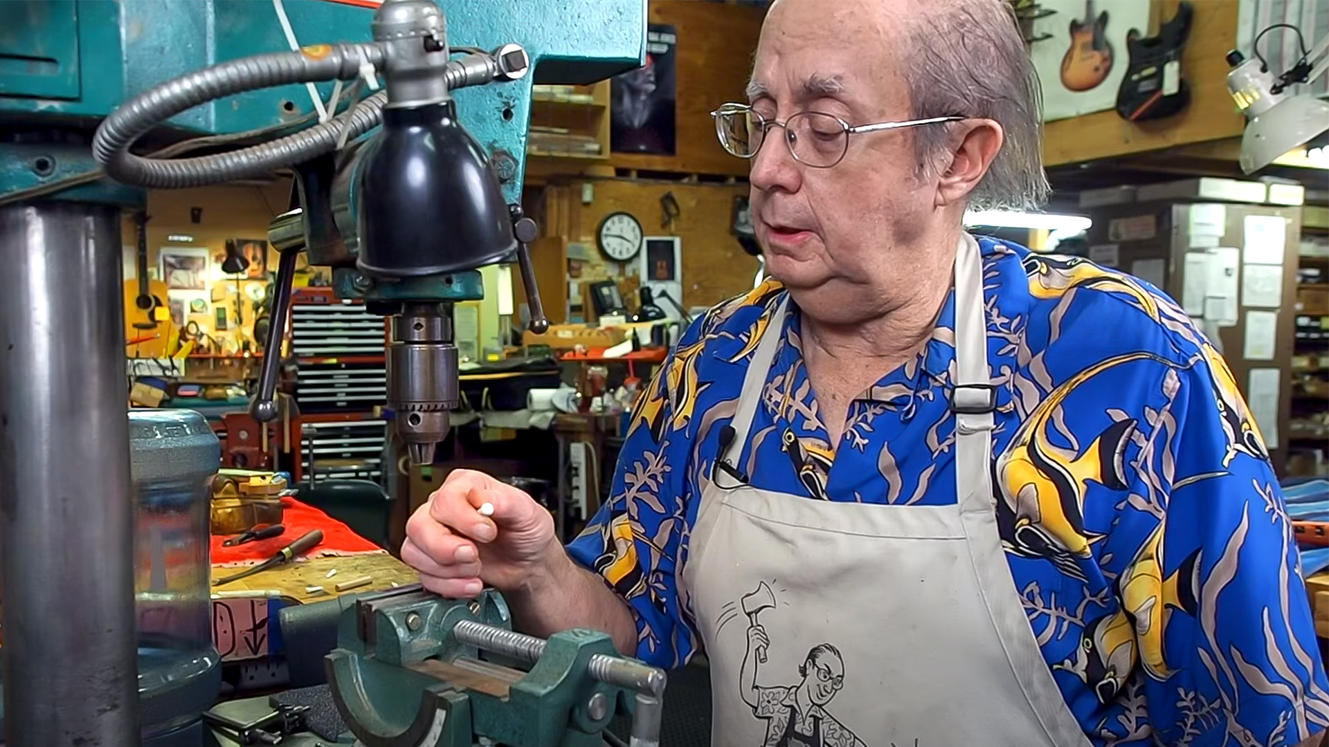 Frank Ford's drill press tricks!