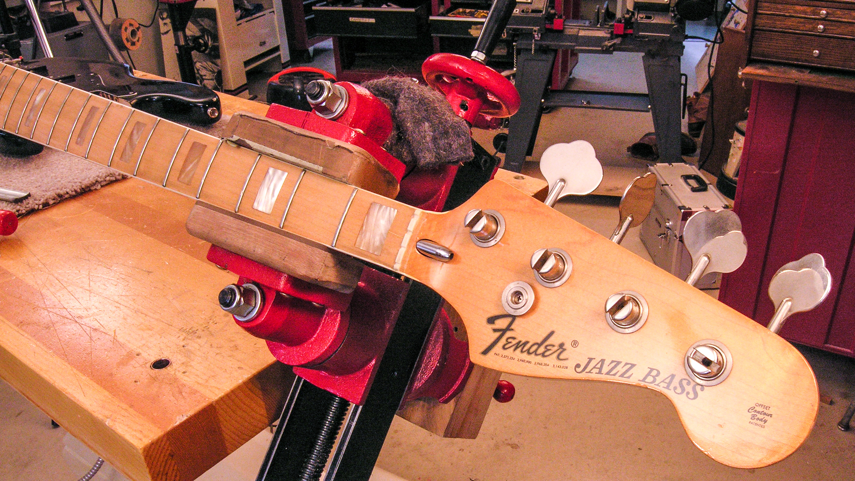 New ways to use the Guitar Repair Vise
