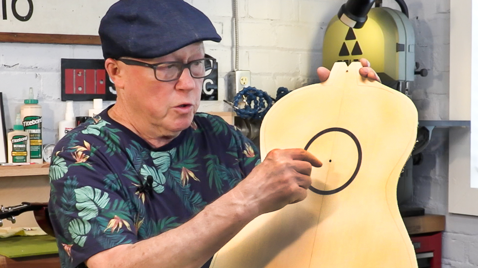 No-fail method for making custom guitar soundhole rosettes