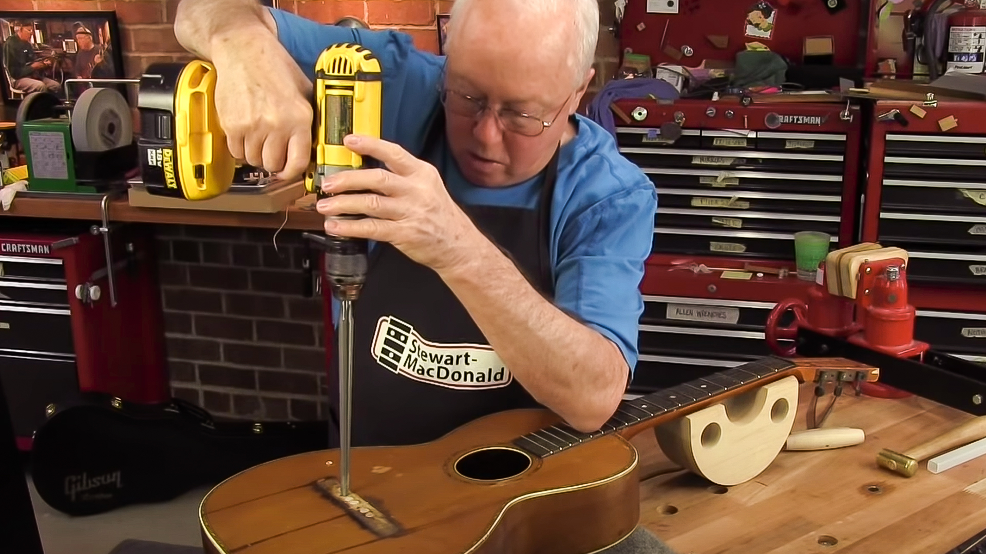 YIKES! Using a reamer in an electric drill